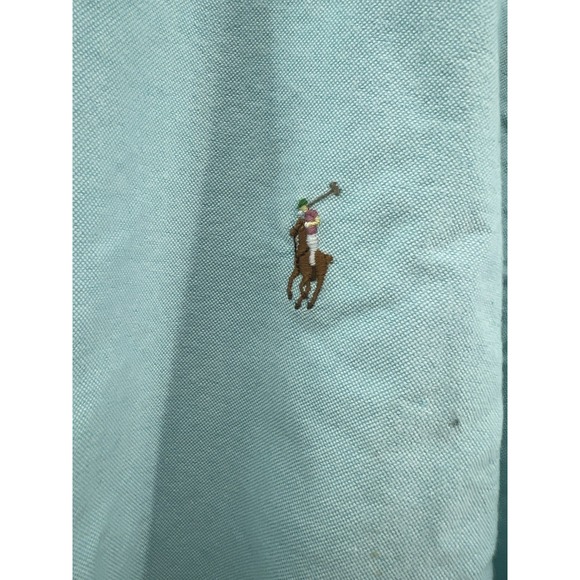 Ralph Lauren Oxford Shirt XL Classic Fit Light Blue Button Front NWT *Flawed* - Picture 3 of 9